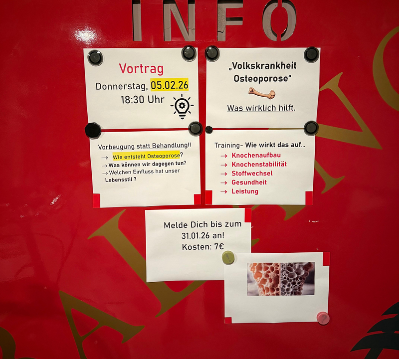 Vortrag Osteporose am 05. Februar 2026